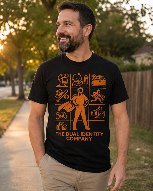 Dad Life Graphic Tee – Fatherhood Shirt | Dual Identity Co.