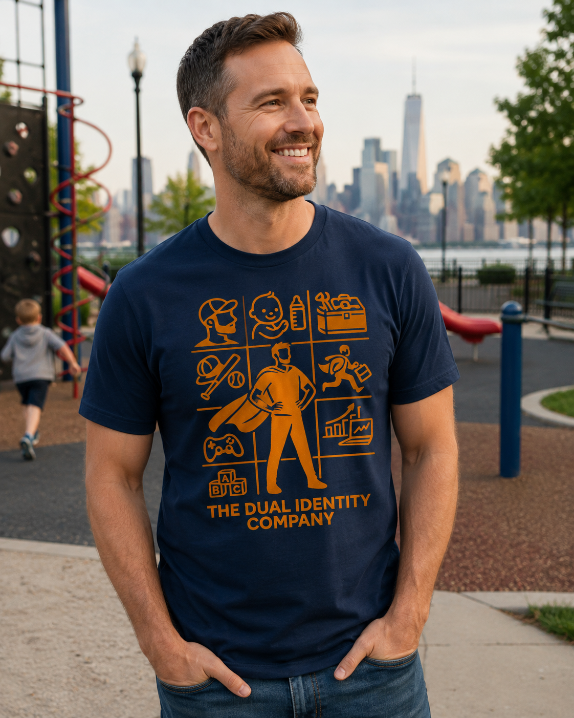 Dad Life Graphic Tee – Fatherhood Shirt | Dual Identity Co.